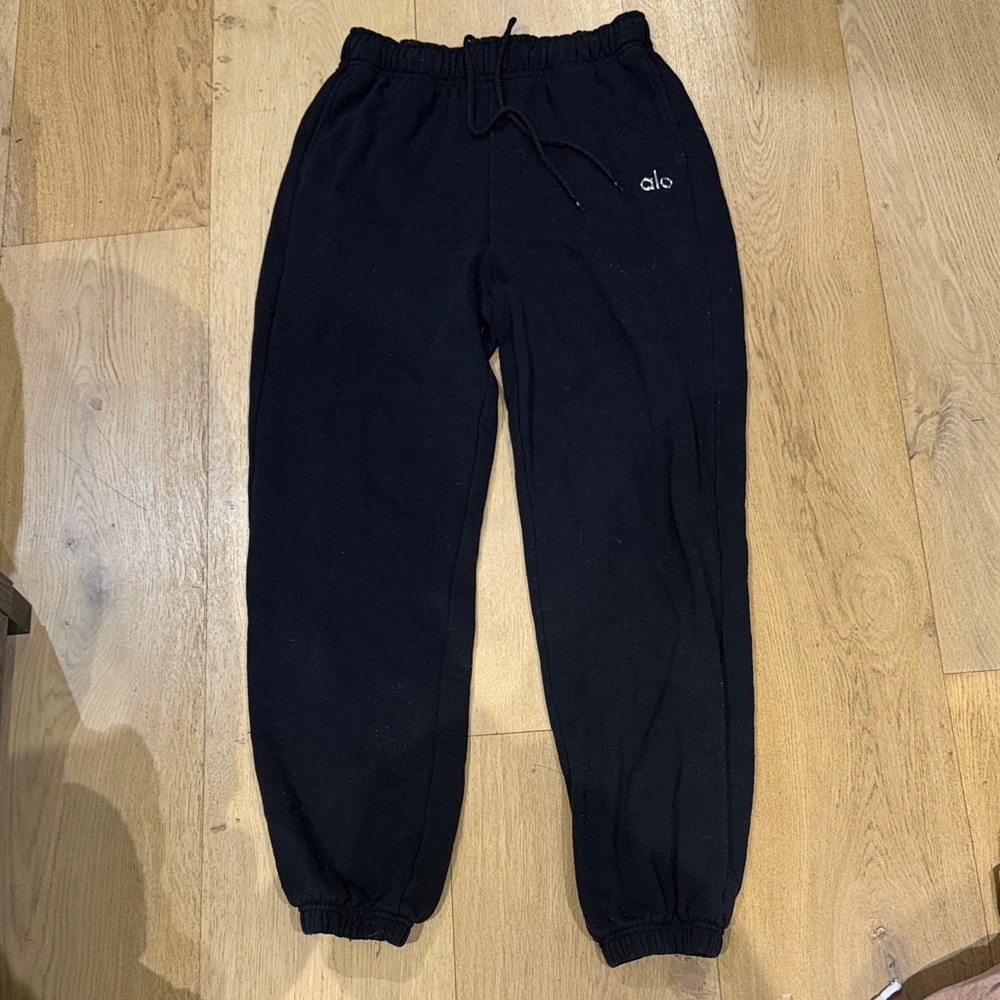 ALO Yoga Womens Black Sweat Pants